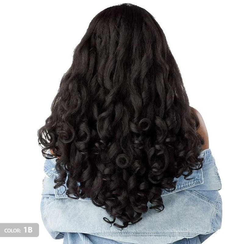 Sensationnel Curls Kinks & Co Textures Clip-In Weave 9 PCS - TOP LADY 18"