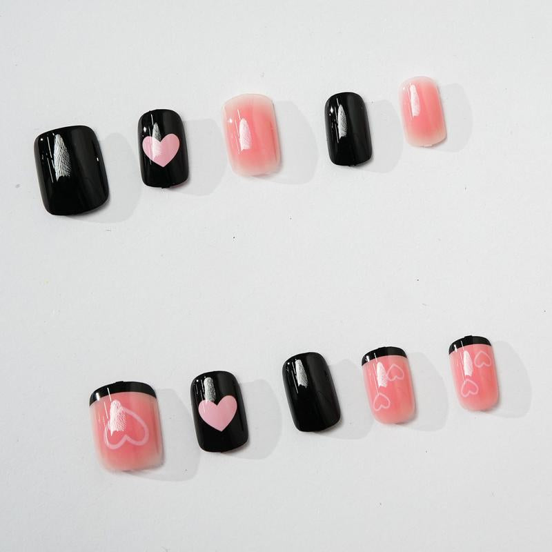 Radiant Touch SWEET COOL FINGERTIPS 24PCS Handmade Press on Nails REUSABLE 3D Gel Fake Nails