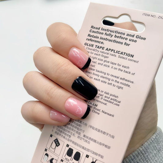 Radiant Touch SWEET COOL FINGERTIPS 24PCS Handmade Press on Nails REUSABLE 3D Gel Fake Nails