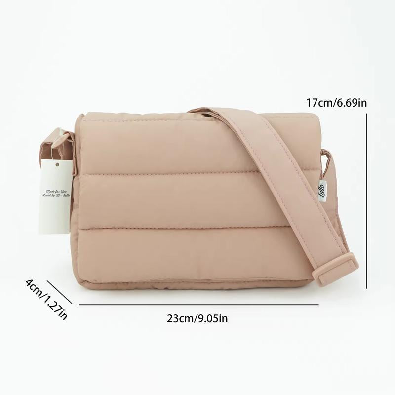Nylon Crossbody Single Bag - Stylish, Durable, Versatile for Everyday Use, Perfect Birthday Gift